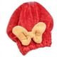 thumbnail image 4 of Fiudx Turbante para El Cabello, Energizado Capilar de Microfibra Suave, Gorro de Terciopelo Que Reduce El Daño Por Calor, Toalla para Controlar El Frizz, Uso En Spa, Peinado para Mujeres, Diseño Lava, 4 of 5