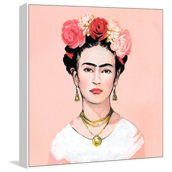 Eyebrows Floater Framed Painting Print on Canvas