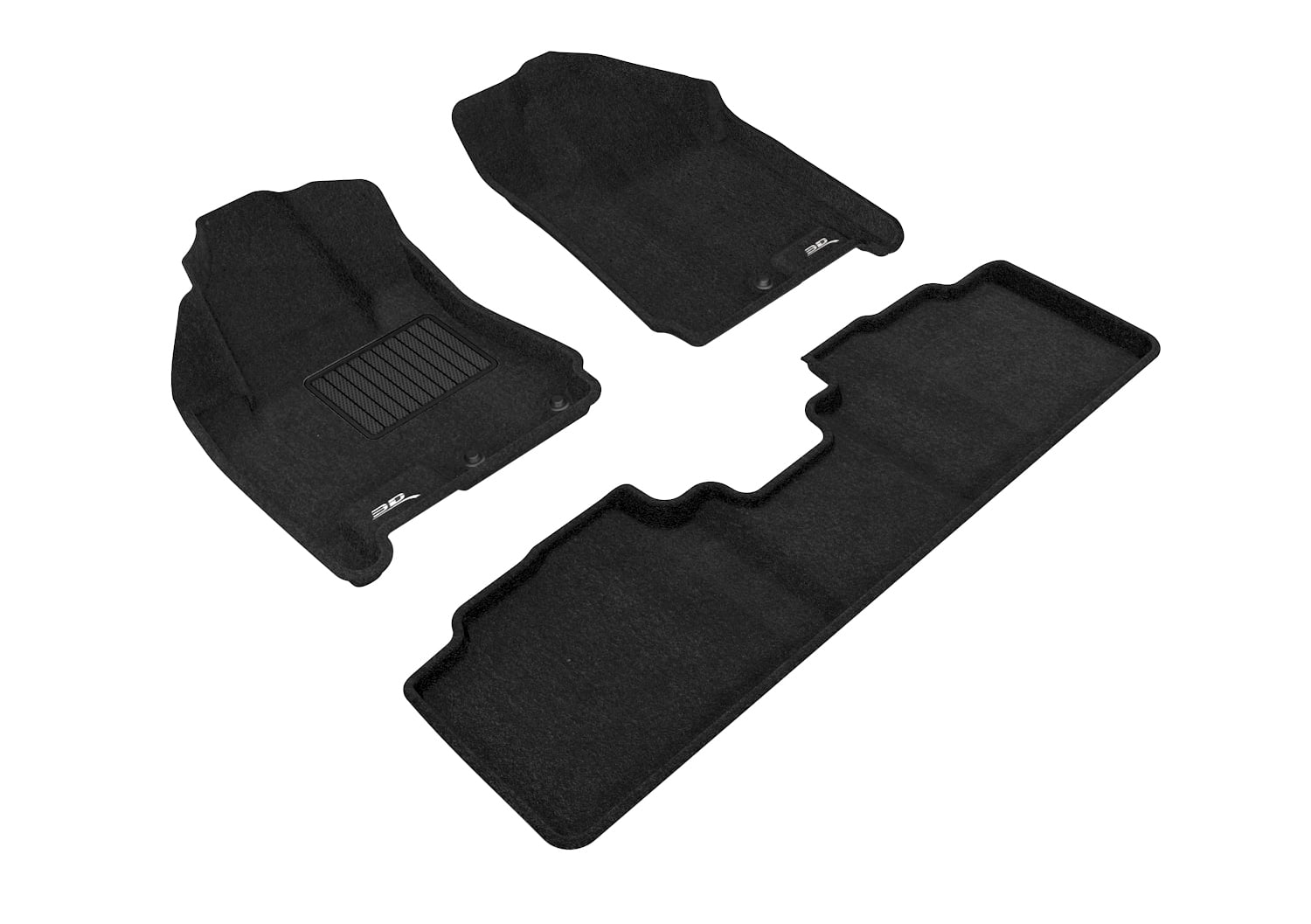 3D MAXpider AllWeather Custom Fit Floor Liners for Cadillac SRX 2010