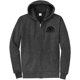 thumbnail image 1 of Sudadera con capucha de Gravity Outdoor Co. Zip-up - Dark Heather - Logo negro - 2x-Large Gravity Outdoor Co. Sudadera, 1 of 2