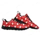 thumbnail image 1 of Zapatillas deportivas de regalo de Feliz Navidad para hombre, mujer, adolescente y niño, zapatillas de deporte de alta calidad con dibujos animados de manga, zapatillas personalizadas., 1 of 6