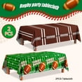 thumbnail image 2 of Nappe de Rugby, Nappe de Fête, Nappe d'Anniversaire de Rugby pour Décorations de Fête de Tailgate et Superbowl, 2 of 7