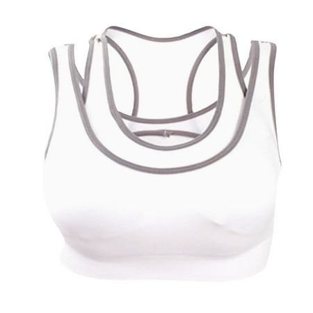 

Sports Bras For Women High Impact Sports Bras For High Impact Support Wireless Plus Size Workout Bra Anti Two Sports Bra Underwear Yoga Fitness Running Bra