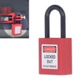 thumbnail image 1 of Candado de Seguridad Anggrek Diseño Interior Apretado Kit de Etiquetado de Bloqueo Rojo 12 Insertos Resistente a Altas Temperaturas 38 mm, 1 of 8