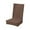 Coffee, variant on Deals of The Day Clearance! Topliu Solid Color Brushed High Elastic Chair Cover Soft and Comfortable Chair Seat Cover-proof and Dirt-Chair Slipcover Suitable for Dining Chair