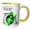 Yellow/White, variant on 3drose, Aliens and Ufos Alien Anger 1 on Transparent, 15oz Mug