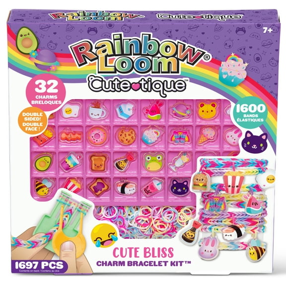 Cute-Tique Cute Bliss Charm Bracelet Kit, 1697 Pieces