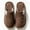 Coffee, variant on Adult Women's Plush House Slippers Warm Slippers Ladies' Winter Slippers Indoor Winter Slippers Indoor Footwear Women's Non-Slip Indoor Slippers