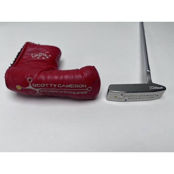 Pre-Owned Scotty Cameron Studio Stainless Newport 2.5 Putter 35" Mens RH HC