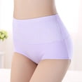 thumbnail image 1 of Ropa interior de algodón de talla grande para mujer, ropa interior de cintura alta para mujer con sobrepeso, calzoncillos para madre, 1 of 4