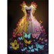 thumbnail image 1 of Diamond Painting 5D DIY Kit de taladro en forma especial parcial Vestido de novia (YXC614) FLhrweasw Nuevo, 1 of 9