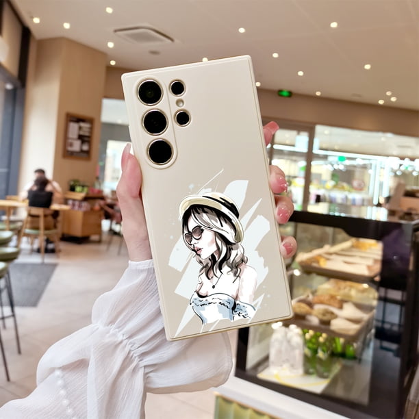 Lindas pegatinas de ovejas de dibujos animados y fundas para teléfonos para iPhone 15 Pro Max 14 13 12 Pro 11