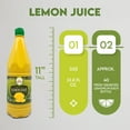 2 Pack 100 Lemon Juice Freshly Squeezed NO Added Water 33.8oz Not From