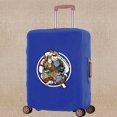 thumbnail image 1 of Luggage Cover Elasticity Dust-proof Travel Accessory Covers Apply To 18-32 Inch Suitcase Samurai Print Trolley Protective Case 8samurai014 L (26-28inch), 1 of 6