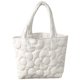thumbnail image 1 of Bolso Coreano Mujer Algodón Acolchado Sweet Shopper Art Tote Bag (Beige), 1 of 7