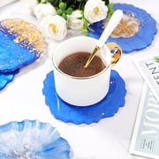 LETS RESIN All-In-One Coaster Kit, 16oz Resin Art Kit Starter Creative Kit for Beginners, Ideal Resin Craft Gift Set, Holiday Gift