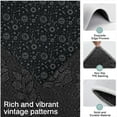thumbnail image 3 of Black Celestial Symbol Pattern Kitchen Rugs Sets Of 3,Kitchen Runner Rugs Non Skid Washable,Decorative Kitchen Floor Mats for Kitchen,Sink,Laundry,17"x30"+ 17"x47" + 17"x59", 3 of 6