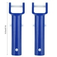 thumbnail image 4 of Blue Swimming Pool V Shape Clip Brush Head Handle Replacement for Accessories for Telescopic Rods, 4 of 7