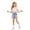 Light Blue, variant on Huanglei Toddler Girls Washed Distressed Denim Shorts With For Summer Play ,School Wear Jean Shorts /Size 9-10 Years(Blue)