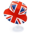 thumbnail image 4 of HNMKIU Unisex UK England British Flag Pattern Bucket Hat Wide Brim Sun Shading Headwear Soft Suitable For Outdoor Travel Daily Leisure Seaside Casual Sun Cap for Man Women n-Multicolour,One Size, 4 of 7