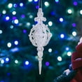 thumbnail image 6 of White Snowflake Ornaments Craft Christmas Decoration for Parties Window Home Style C, 6 of 8