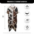 thumbnail image 6 of HELLHERO Long Kimono Swimsuit Cover Up Loose High Quality Fabrics New Trend Bathing Suit Cover Up, 6 of 6