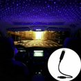 thumbnail image 3 of USB Car Atmosphere Blue Star Light Mini LED Projection Lamp Night Star e J5G5, 3 of 9