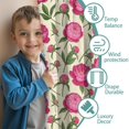 thumbnail image 3 of Pioneer Flower Floral Print Pattern Teens Curtains,Teens Insulated Curtains Set Of 2,Bedroom Essentials,Toddler Room Decor 42"x54", 3 of 5