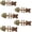 5pcs, variant on Catnip and Silvervine Chew, Natural Fishbone Chew Toy for Cats, Fishbone-Shaped Cat Dental Toy for Chewing, Licking, Pawing, Boredom Relief & Enrichment for Cats 