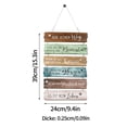 thumbnail image 3 of Great promotion! Youth Dedication Gift, Youth Dedication Decoration For Boys And Girls, Slogan With Proverbs Sign Wall Sticker, Wooden Personalized Inspirational Sign, 3 of 5