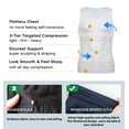 thumbnail image 6 of MANIFIQUE Gynecomastia Compression Shirts for Men, Tank Top Body Shaper, Fajas para Hombres, Slimming Undershirt, 6 of 7