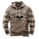 thumbnail image 1 of Sudadera con capucha Retro para hombre, ropa informal diaria con estampado 3D de gran tamaño, otoño, cubierta Harajuku para hombre, 1 of 5