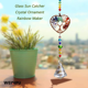thumbnail image 4 of Atrapasueños de cristal – Árbol de la vida colgante de cristal decoración de ventana para ventana, jardín, decoración del hogar, 4 of 5