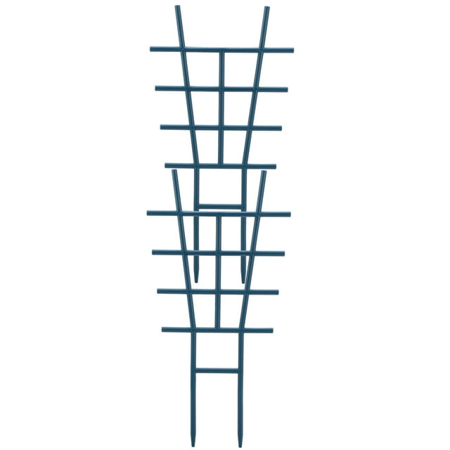 5Set(2PCS/Set) Flower Pot Stand Climbing Frame Vine Rack Garden Trellises Hot Durable DIY Reusable Stackable Plant Support,28x14.5cm