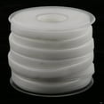thumbnail image 6 of 20 Yards Velvet Ribbon Spool Available in Many Colors 0.4inch Wide Decorate Ribbon for Wrapping Hair Bow Sewing Christmas Decoration, Wedding Ornaments DIY - White, 6 of 9