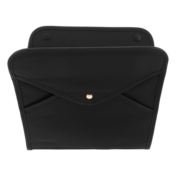 HONMEET Sac de Rangement pour Siège Arrière de Voiture Durable Organisateur en PU avec Poche de Rangement Suspendue pour Essentiels de Voyage