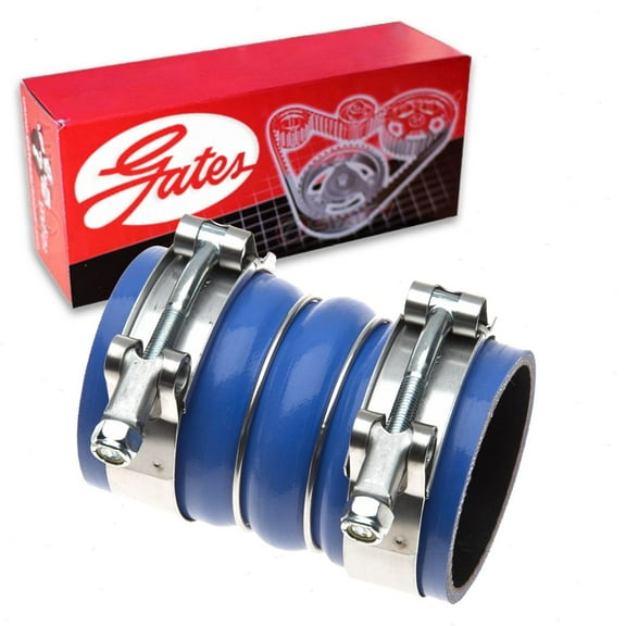 Gates Turbocharger to Pipe Hot Side Turbocharger Intercooler Hose Kit compatible with GMC Sierra 2500 HD 6.6L V8 2005-2016