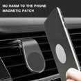 thumbnail image 4 of FRCOLOR 12Pcs Round Rectangle Metal Plate Sticker for Phone Car Mount Self Adhesive Assorted Colors, 4 of 8
