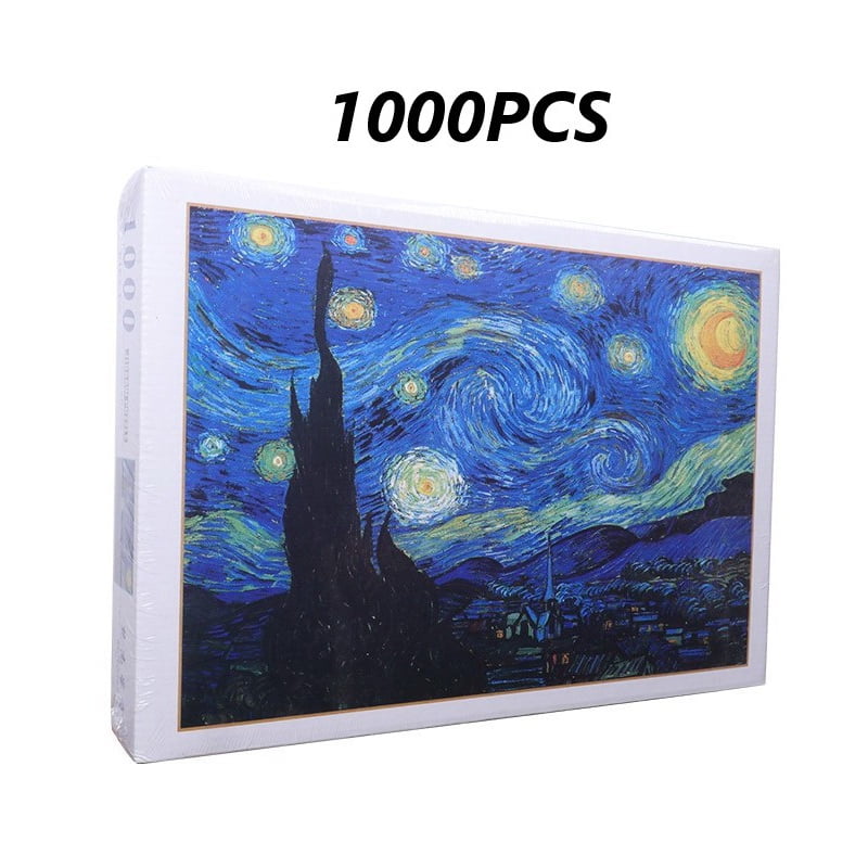 1000 Piece Jigsaw Puzzle for Adults Art Landscapes 70X50 CM Decompress Toys Gift 