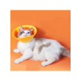 thumbnail image 1 of 1pc Pet Donut Collar, Orange Collar, Elizabethian Collar, Beauty Sheild, Bite-proof Harness For Dogs And Cats, Suitable For Large, Medium And Small Do, 1 of 5