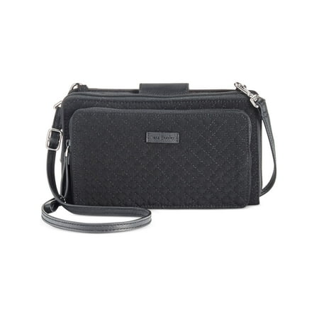 Vera Bradley Black Zip Around Wallet