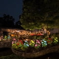 thumbnail image 3 of Labymos Outdoor Solar Garden Lamp Grass Stake Lights LED Solar Powered Light with 6 Rose, 3 of 8