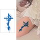 thumbnail image 5 of Etiqueta Engomada Del Tatuaje Cgtredaw Arte Temporal 8 Piezas Rosa Brazo para Niñas, 5 of 9