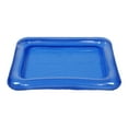 thumbnail image 1 of Inflatable Swimming Pool Transparent Blue PVC 2Pcs 23.6x17.7x5.9in For Inflate Tray, 1 of 7