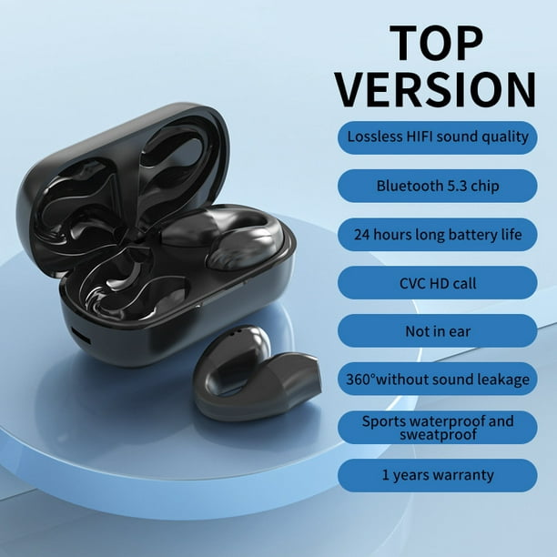 zanvin Electronics Gadgets Clearance,Ear-Clip Conduction