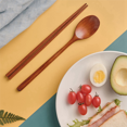 thumbnail image 4 of Handmade Jujube Tree Wooden Korean Dinnerware Combinations Utensil,40 Spoons and Chopsticks, 4 of 5