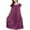Purple, variant on Puntoco Plus Size Nightdress Clearance,Women's Nightdress Lingerie Sleepwear Pajamas Purple
