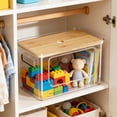 thumbnail image 4 of Stackable Garbage Dispenser With Roof A Large Garbage Rack For Organizing And Storing In Kitchens Laundry Rooms And Pantry, 4 of 8