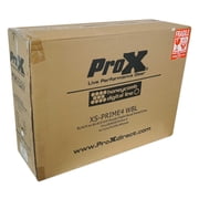 ProX XS-PRIME4 WBL Case Fits Denon PRIME4 Case W/ Wheels BLACK on BLACK 1U