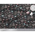thumbnail image 3 of Soimoi Rayon Fabric Celebration Flag,Rabbit & Egg Easter Print Sewing Fabric Yard 42 Inch Wide, 3 of 3